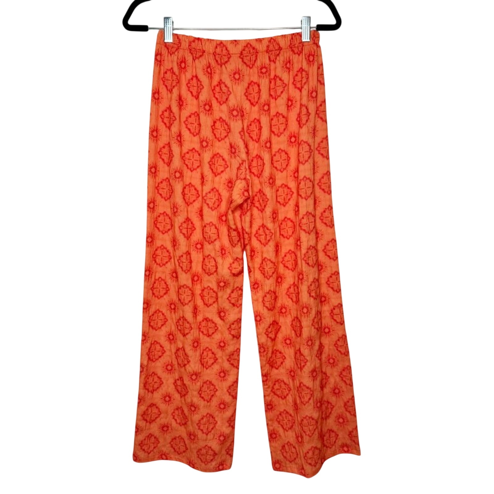 The-Are Printed Drawstring Woven Pants Size M Made In Spain — image 5 of 8